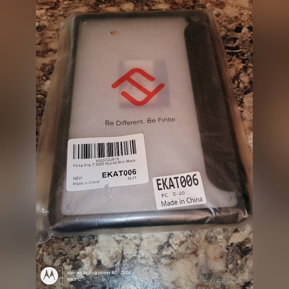 Black Tablet Case Fire 7 Hybrid Slim Black Tablet Case Brand New In Package - Picture 1 of 3